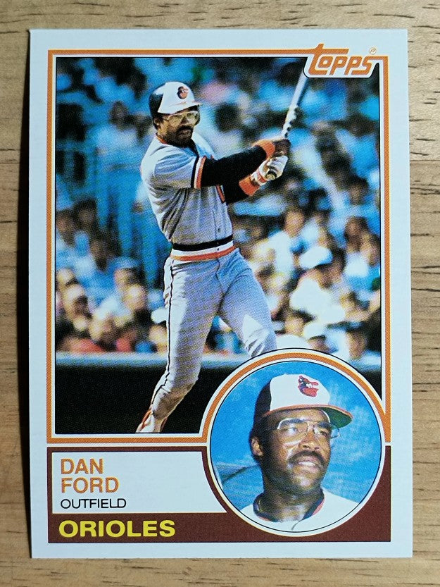 1983 Topps #683 Dan Ford