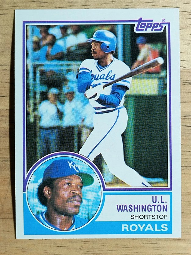 1983 Topps #687 U.L. Washington
