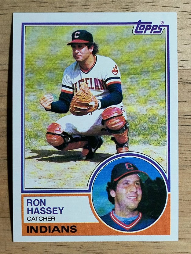 1983 Topps #689 Ron Hassey