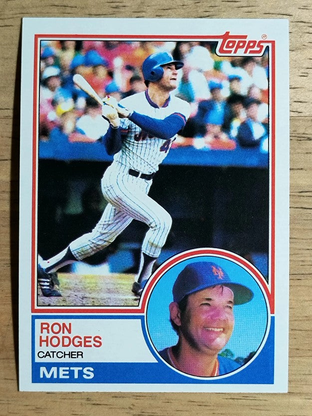 1983 Topps #713 Ron Hodges