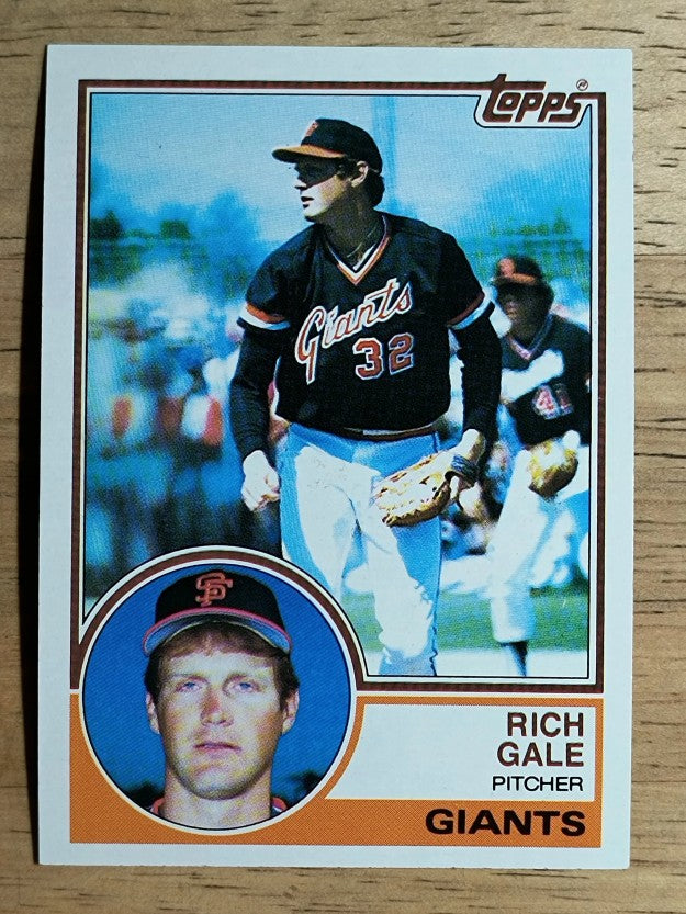 1983 Topps #719 Rich Gale