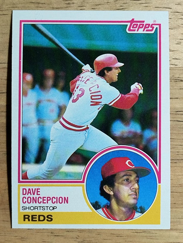 1983 Topps #720 Dave Concepcion