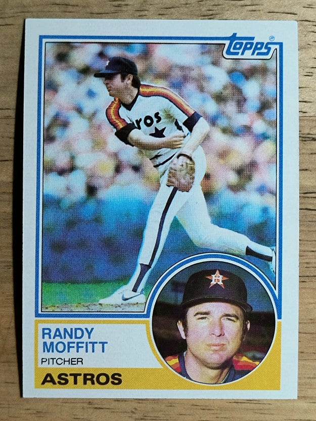 1983 Topps #723 Randy Moffitt