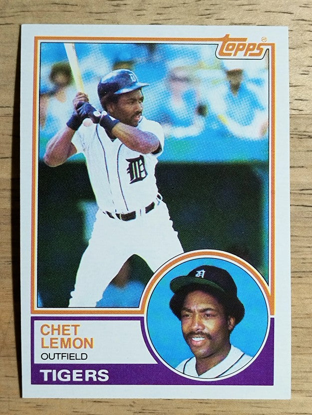 1983 Topps #727 Chet Lemon