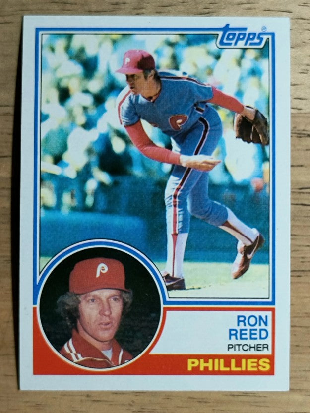 1983 Topps #728 Ron Reed
