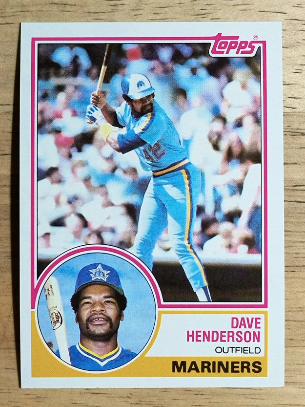 1983 Topps #732 Dave Henderson