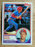 1983 Topps #734 Steve Braun