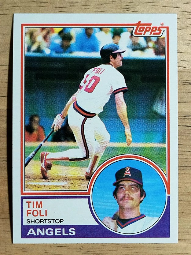 1983 Topps #738 Tim Foli