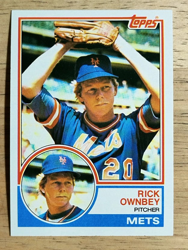 1983 Topps #739 Rick Ownbey