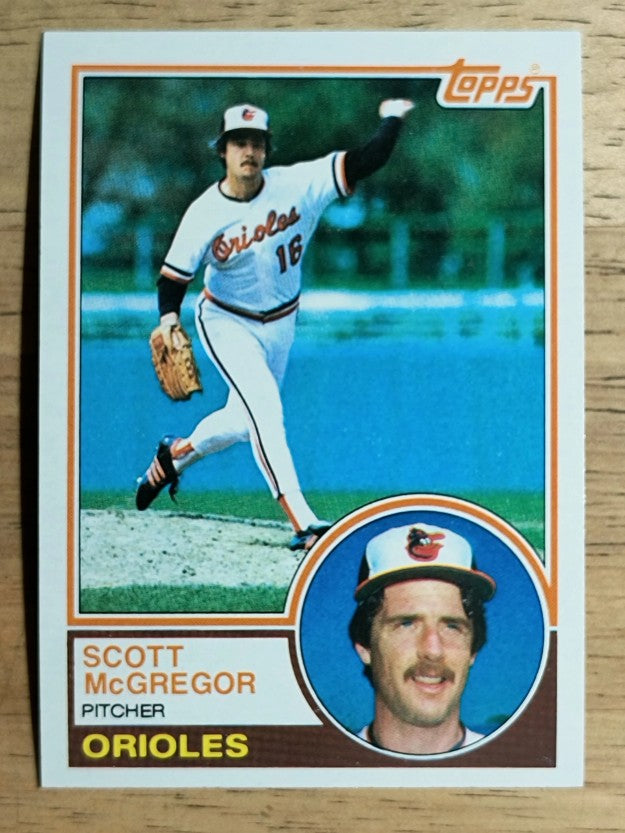 1983 Topps #745 Scott McGregor