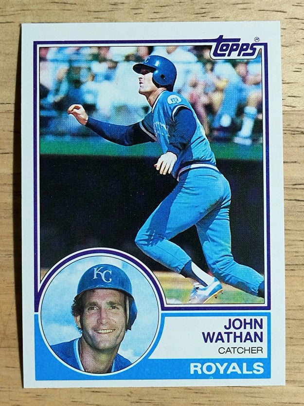 1983 Topps #746 John Wathan