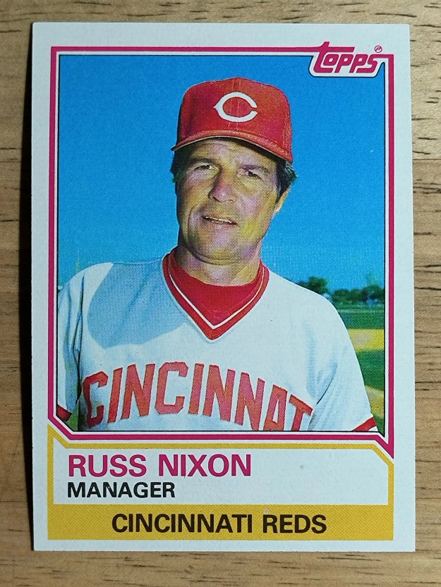 1983 Topps #756 Russ Nixon MG