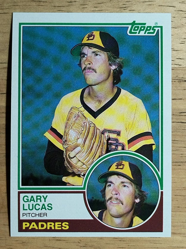 1983 Topps #761 Gary Lucas