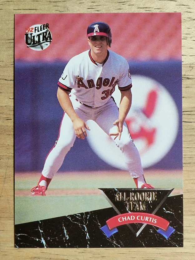 1992 Ultra All-Rookies #6 Chad Curtis