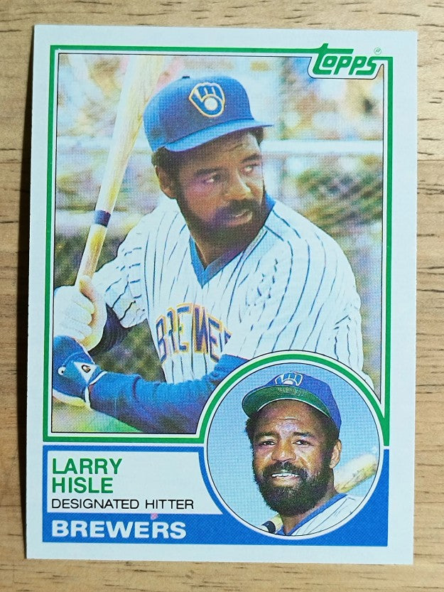 1983 Topps #773 Larry Hisle