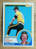 1983 Topps #781 Rick Rhoden