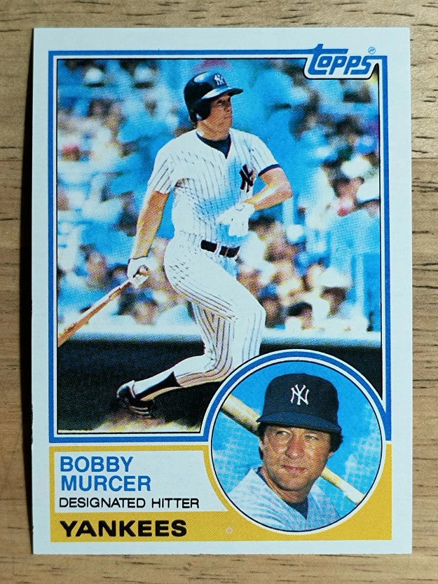 1983 Topps #782 Bobby Murcer