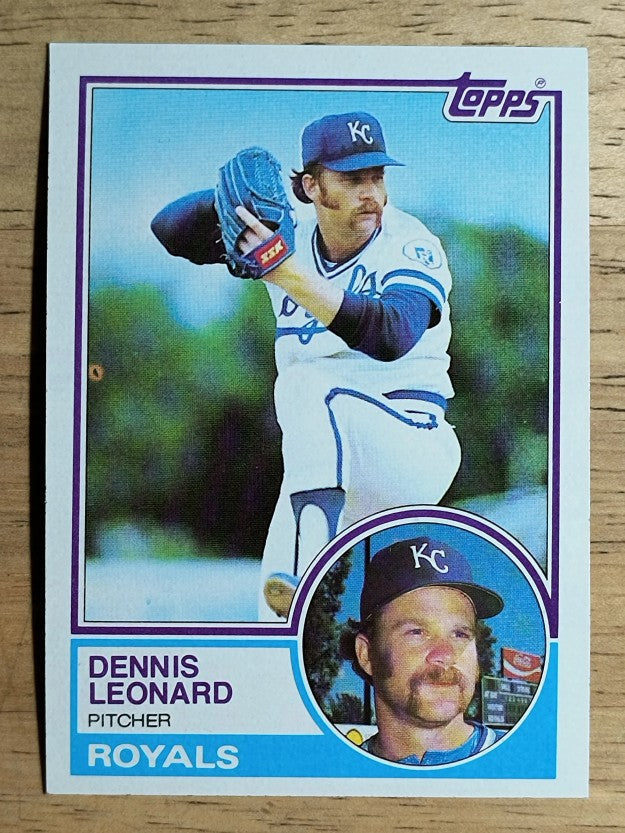 1983 Topps #785 Dennis Leonard