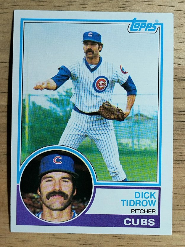 1983 Topps #787 Dick Tidrow
