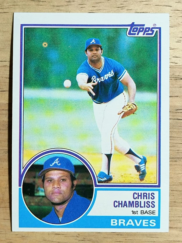 1983 Topps #792 Chris Chambliss