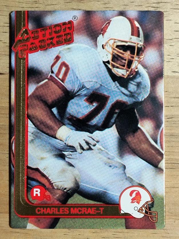 1991 Action Packed Rookie Update #40 Charles McRae RC