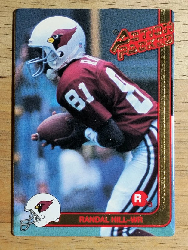 1991 Action Packed Rookie Update #41 Randal Hill RC