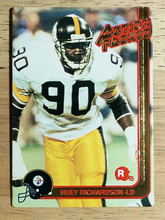 1991 Action Packed Rookie Update #42 Huey Richardson RC