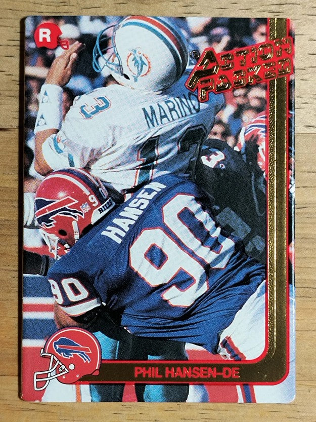 1991 Action Packed Rookie Update #57 Phil Hansen RC