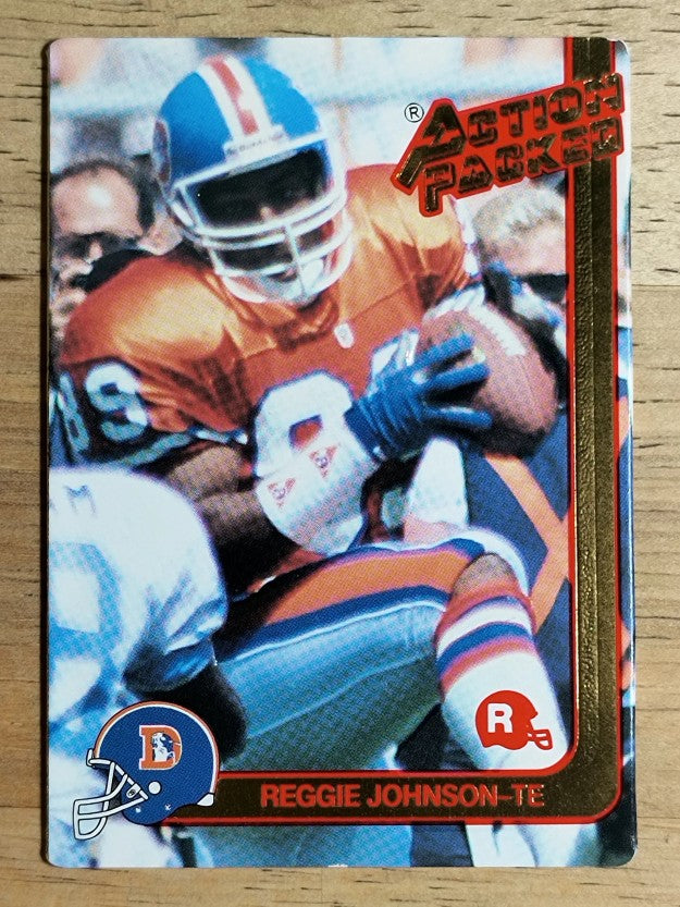 1991 Action Packed Rookie Update #68 Reggie Johnson RC