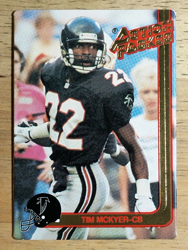 1991 Action Packed Rookie Update #77 Tim McKyer