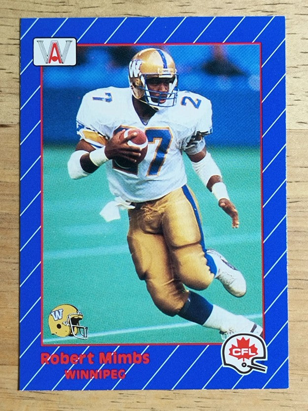1991 All World CFL #108 Robert Mimbs