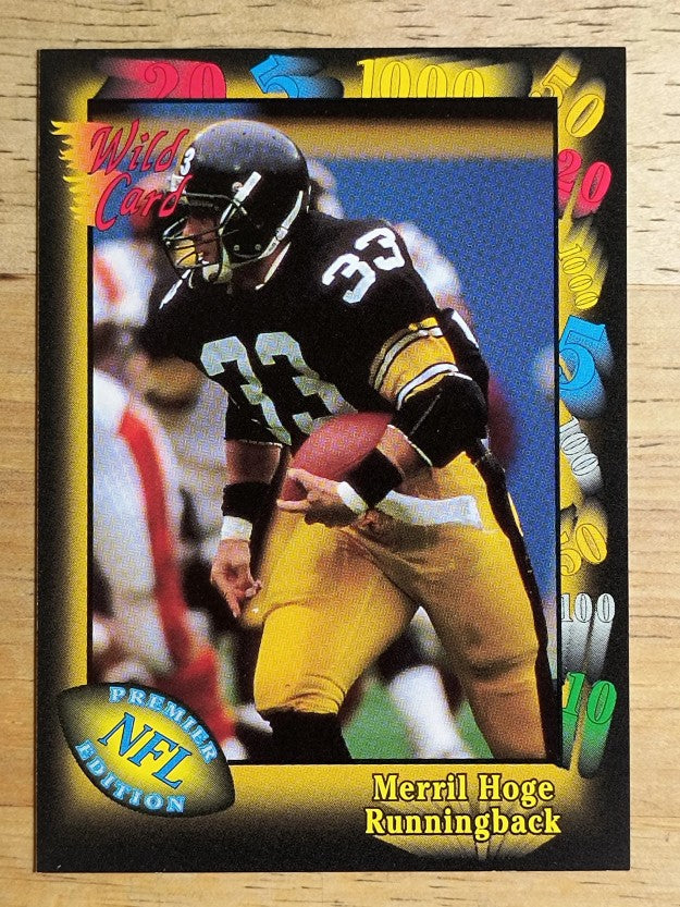 1991 Wild Card #54 Merril Hoge