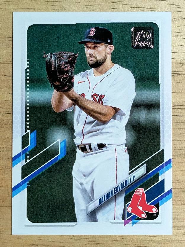 2021 Topps #623 Nathan Eovaldi