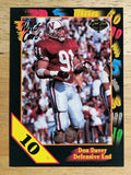 1991 Wild Card Draft 10 Stripe #21 Don Davey