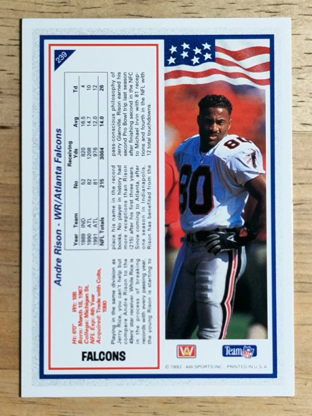 1992 All World #239 Andre Rison