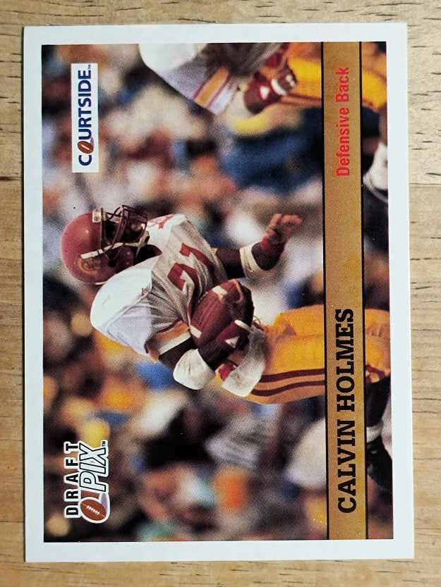 1992 Courtside #38 Calvin Holmes