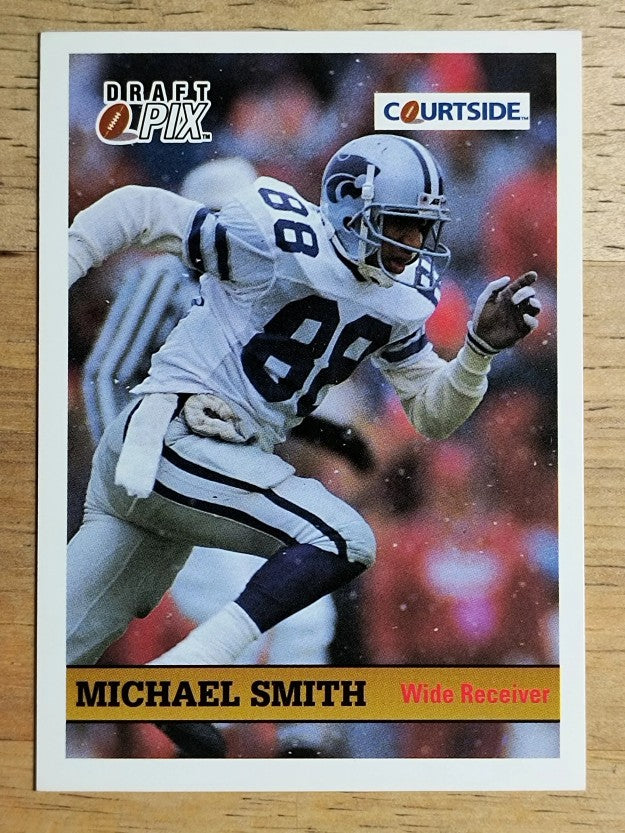 1992 Courtside #126A Michael Smith ERR/Back stats no career totals