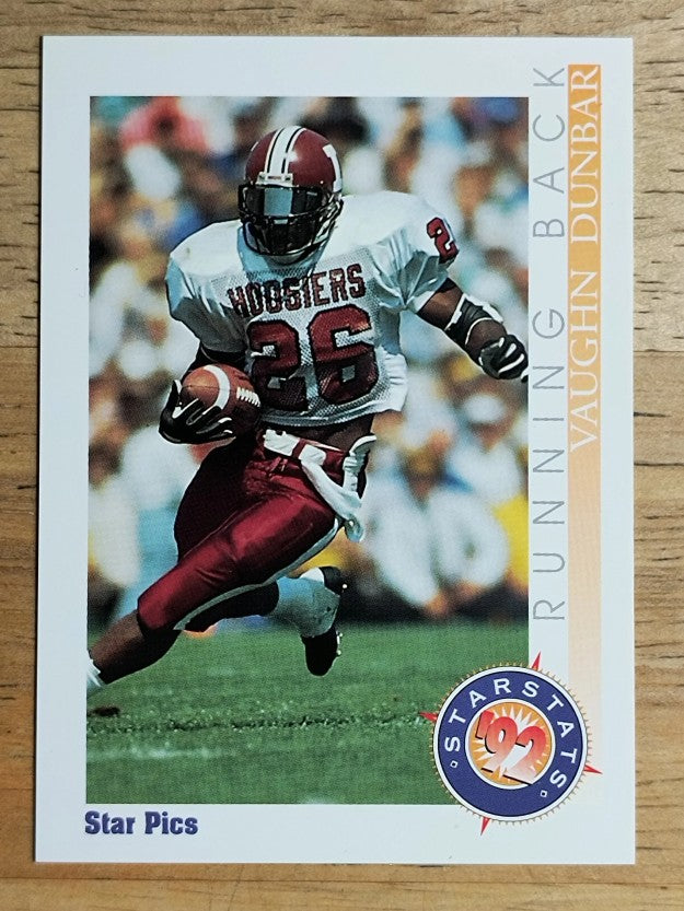1992 Star Pics #65 Vaughn Dunbar