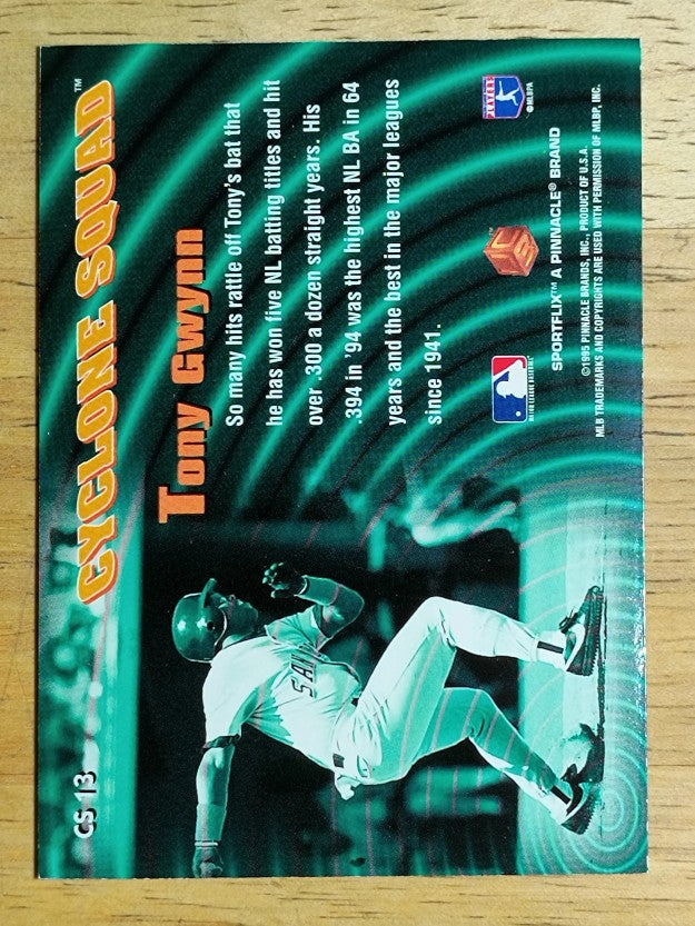 1995 UC3 Cyclone Squad #CS13 Tony Gwynn