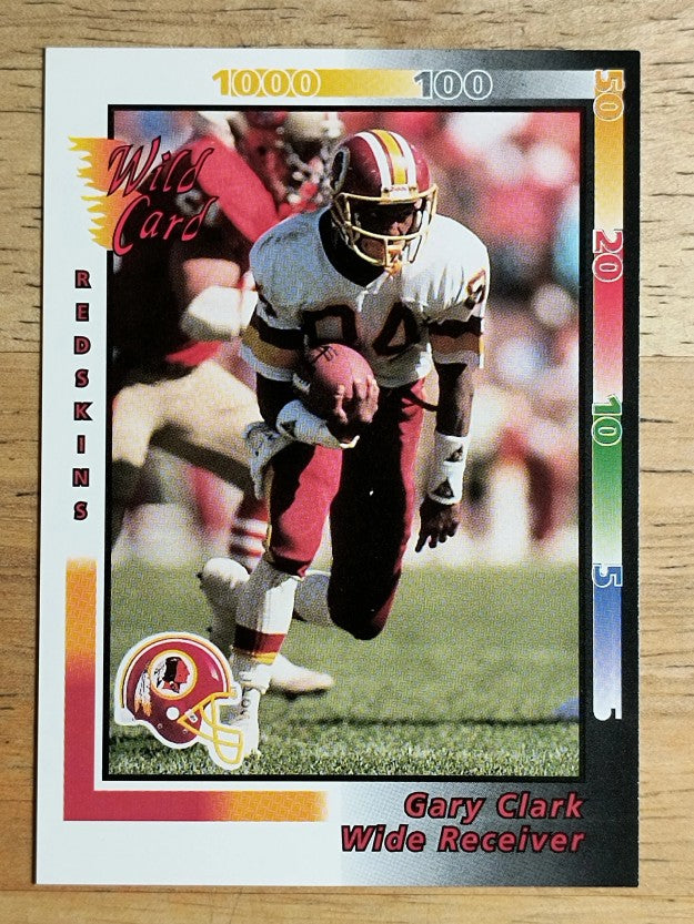 1992 Wild Card #129 Gary Clark
