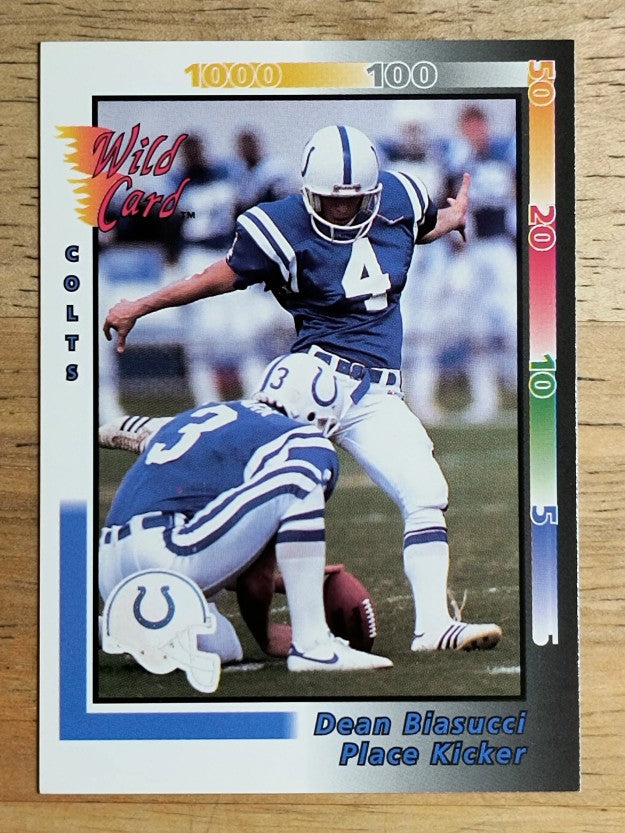 1992 Wild Card #155 Dean Biasucci