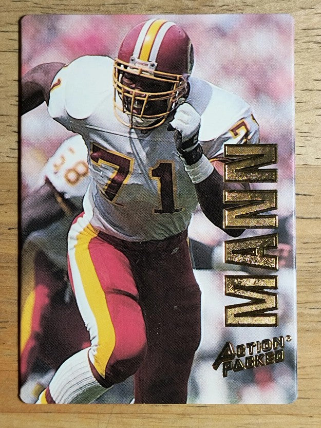 1993 Action Packed #84 Charles Mann
