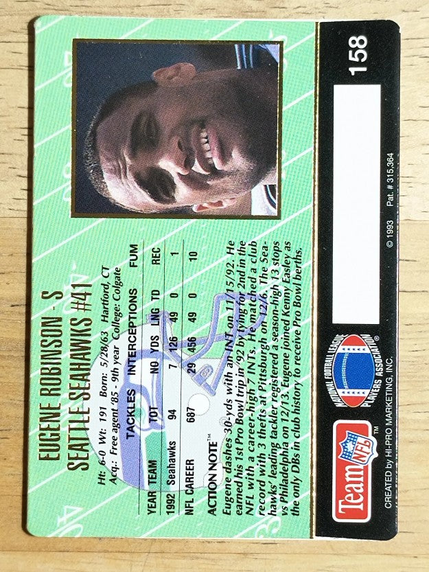 1993 Action Packed #158 Eugene Robinson