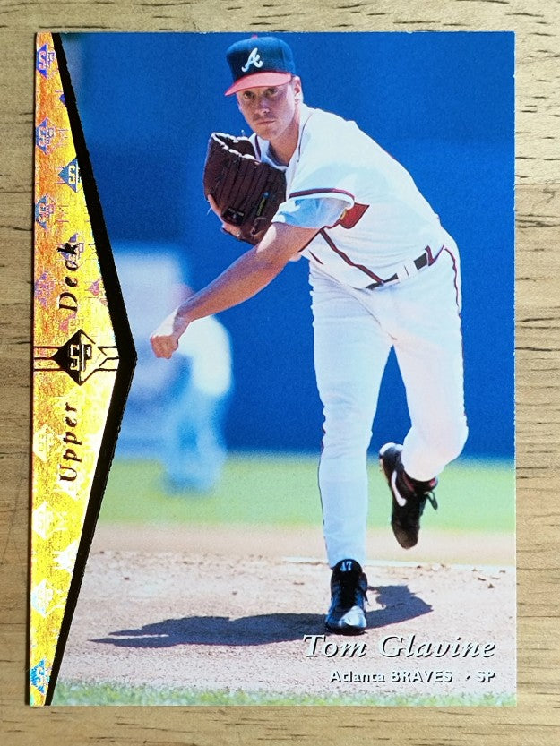 1995 SP Silver #32 Tom Glavine