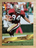 1993 Wild Card #5 Brent Jones