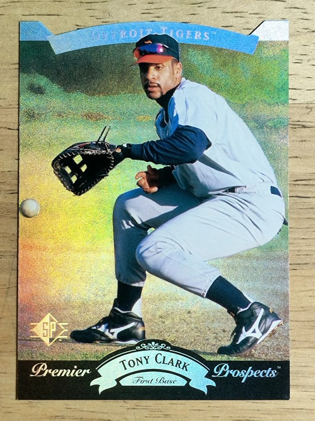1995 SP Silver #16 Tony Clark FOIL