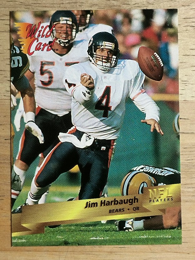 1993 Wild Card #12 Jim Harbaugh
