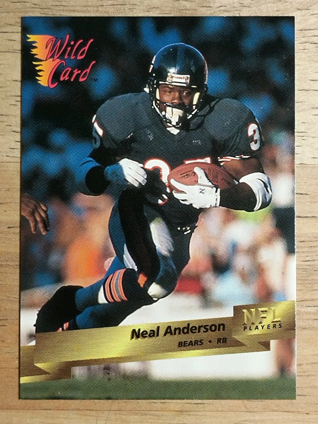 1993 Wild Card #14 Neal Anderson