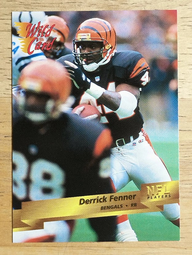 1993 Wild Card #19 Derrick Fenner