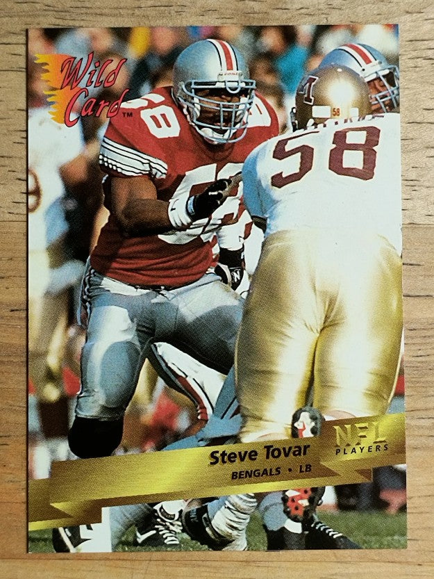 1993 Wild Card #20 Steve Tovar RC